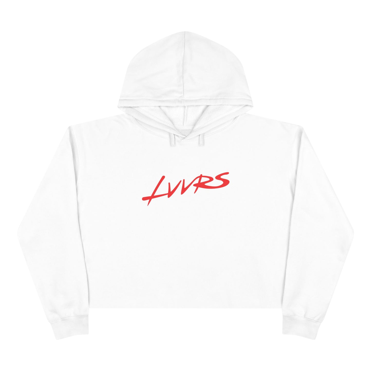 LVVRS Logo Cropped Hoodie