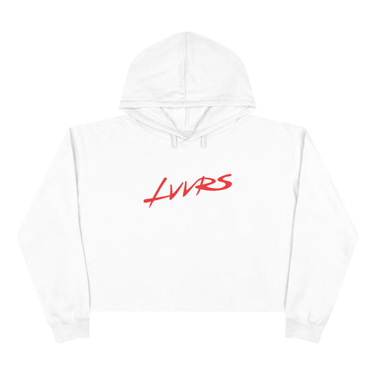LVVRS Logo Cropped Hoodie
