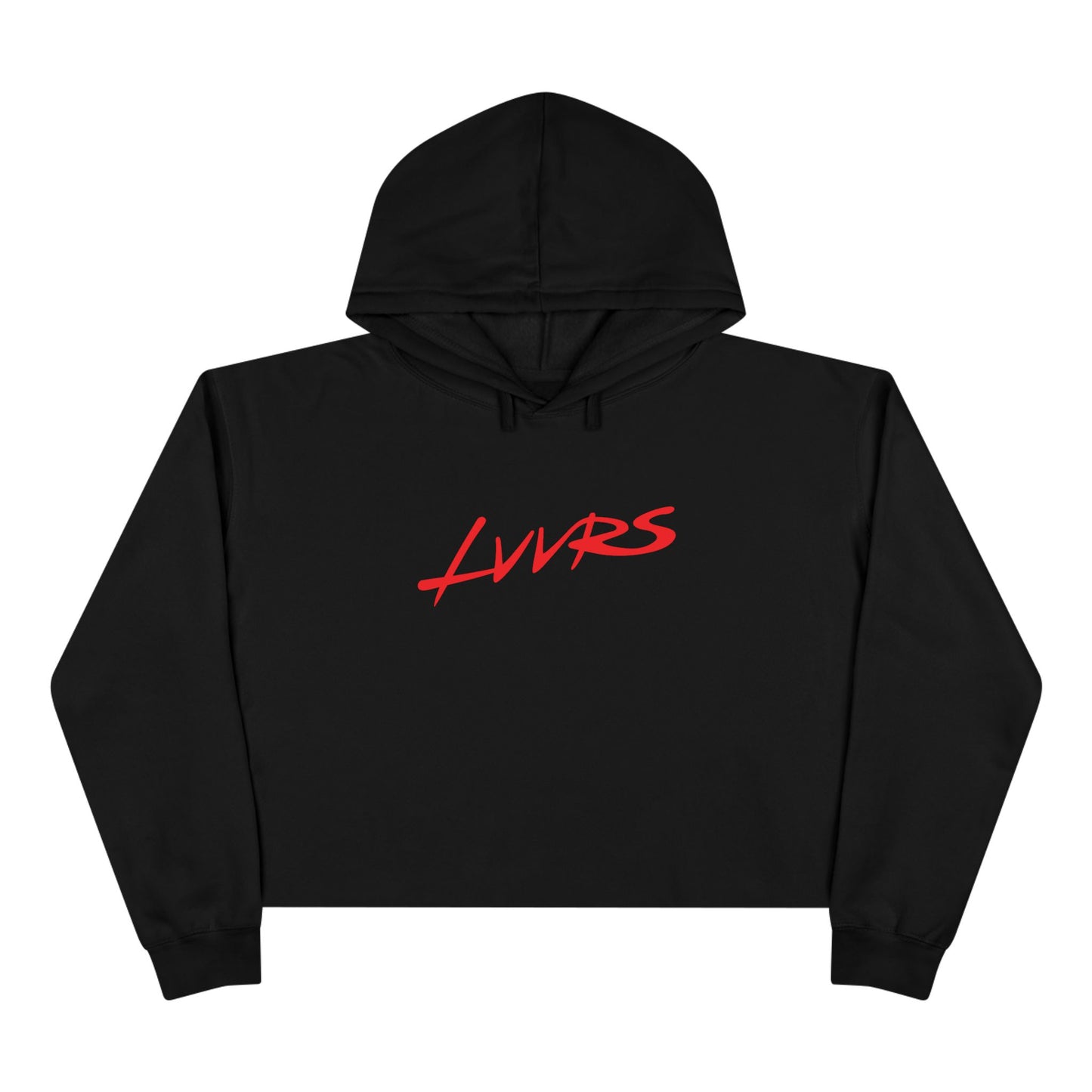 LVVRS Logo Cropped Hoodie