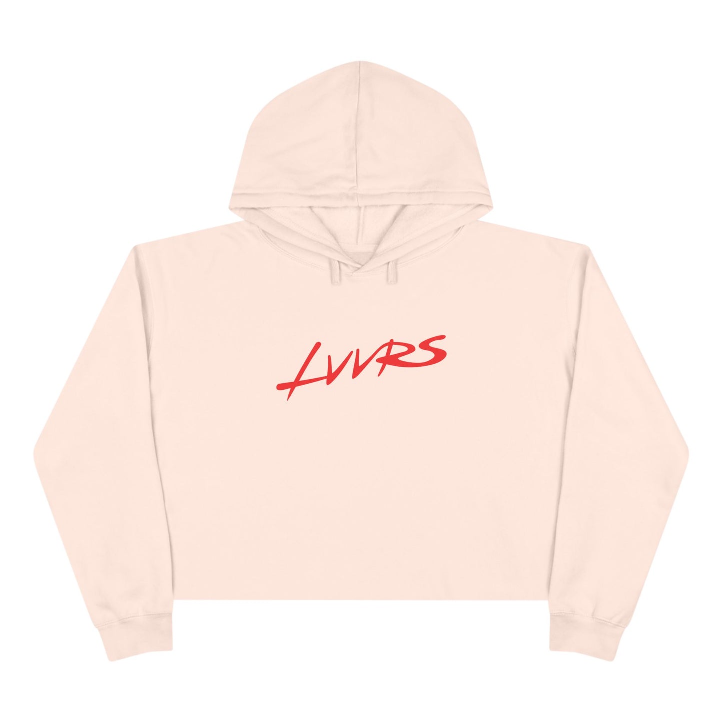 LVVRS Logo Cropped Hoodie