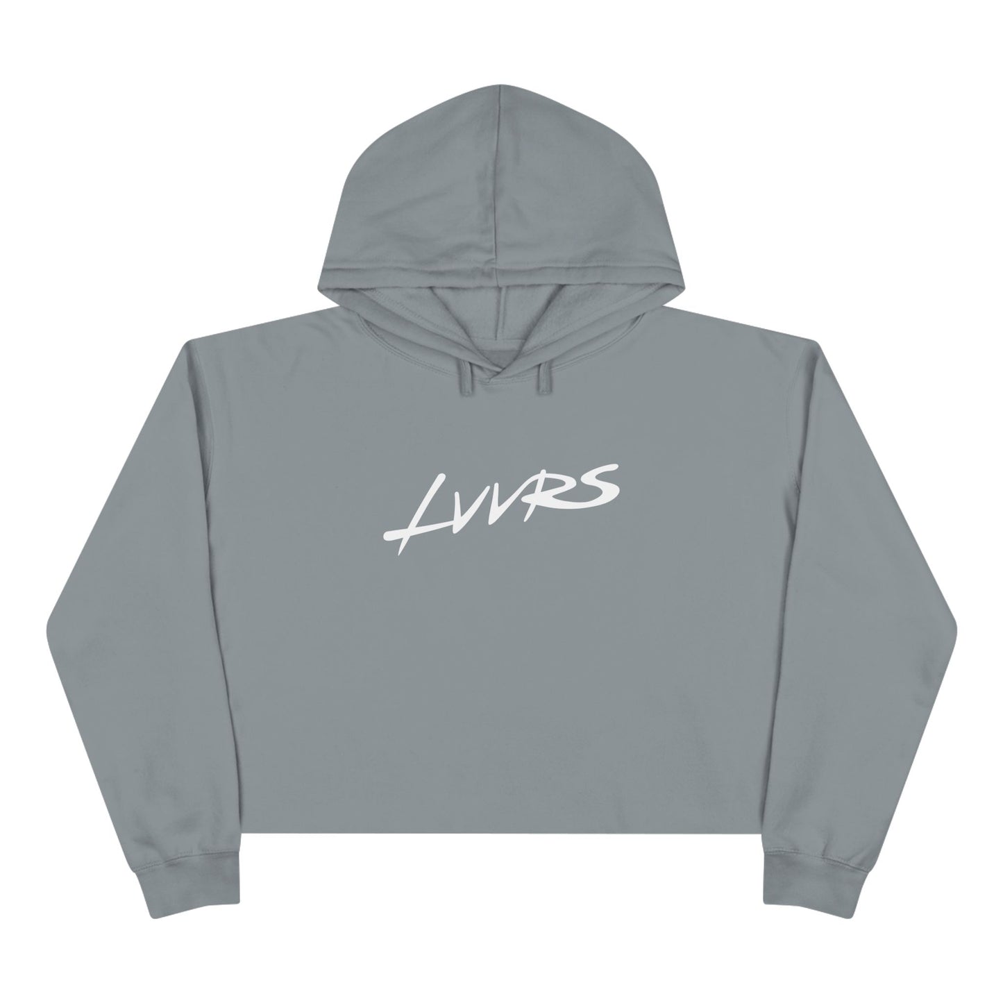 LVVRS Logo Cropped Hoodie