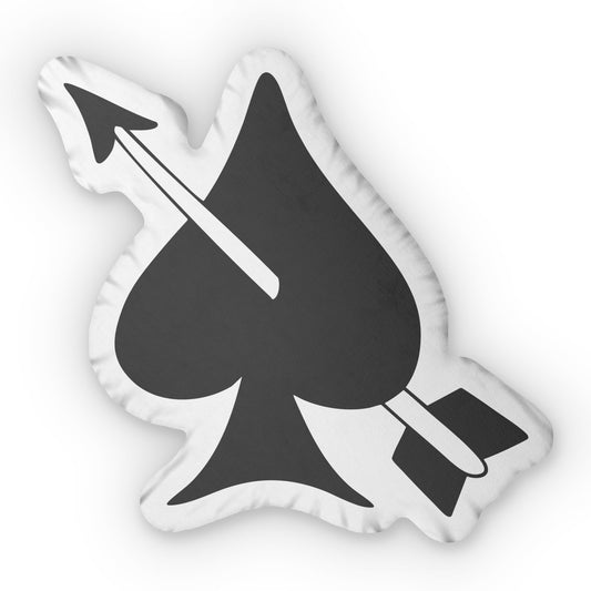 LVVRS Logo Throw Pillow in Black