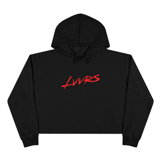 LVVRS Logo Cropped Hoodie
